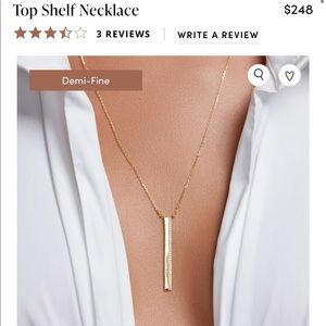 NWOT. Uncommon James Demi Fine Top Shelf Necklace!